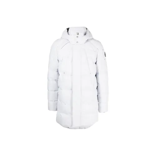 Moose Knuckles Light Gray Men's Down Jackets Moose Knuckles Светло-серый Мужские Пуховики