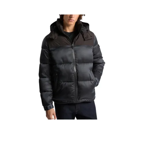 MICHAEL KORS Хлопковый пуховик Мужской Midnight Blue