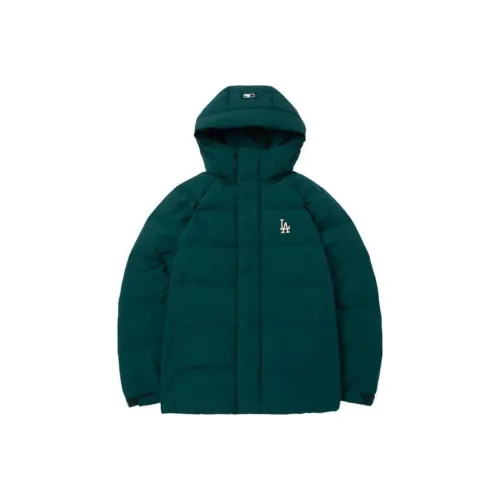 MLB Темно-зеленая унисекс пуховая куртка