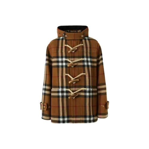 Burberry Коричневое Мужское Пальто