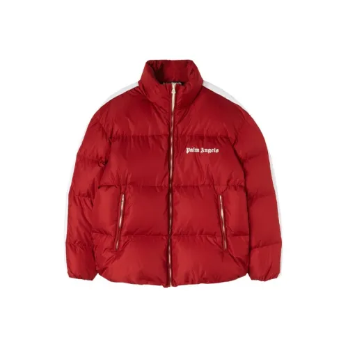 PALM ANGELS Красный Мужской Пуховик