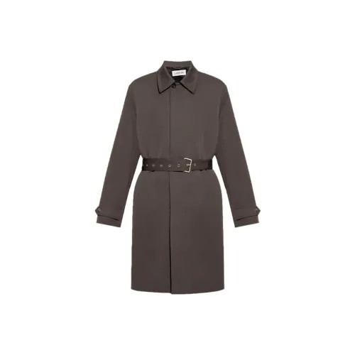 Lanvin Серый Зеленый Мужской Пальто