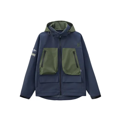 ONIARAI Куртки и Пальто Мужской Темно-Синий