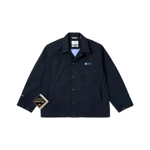 Дворцовый X NANAMICA FW23 Co Бренд Синий Унисекс Куртки