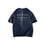 Дышащий/Мягкий/100% хлопок - Темно-синий