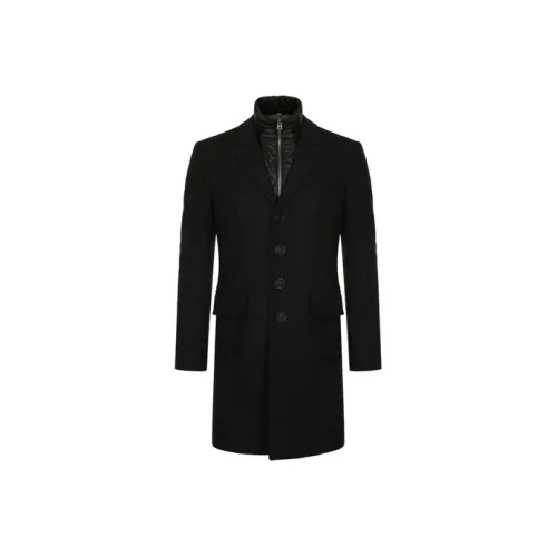 Burberry Темно-серый мужской пальто