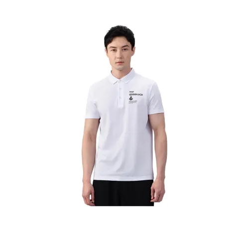 GOOD LUCK GLADIUS Поло Мужское Натуральный Белый