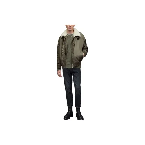 ALLSAINTS Темный хаки Мужские Куртки