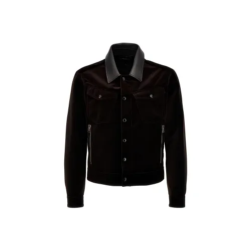 TOM FORD Коричневый Мужской Куртки