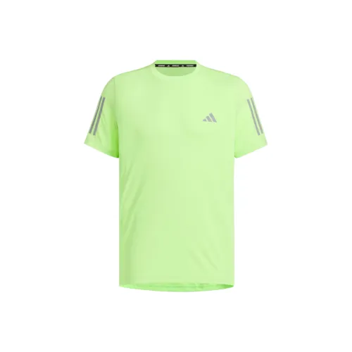 Adidas OWN THE RUN Pulse SOUR Оранжевый/Зеленый/Темный Серебристый Мужская T-Рубашка