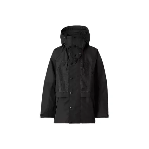 Burberry x Pop Trading Company Черное Мужское Пальто