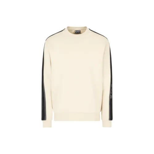 EMPORIO ARMANI EA7 Свитшот Мужской Светлый Умбра