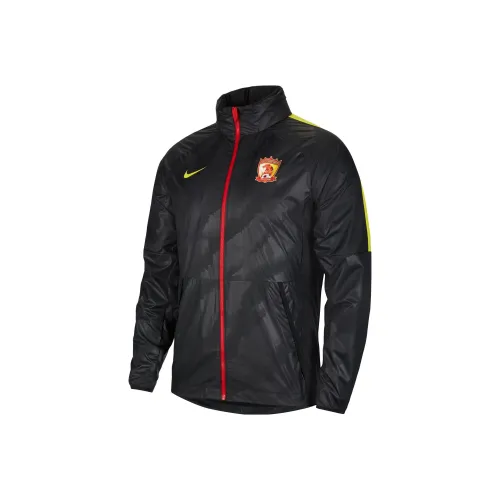 Nike Черный/OSPREY Желтый/Спортивный красный/OSPREY Желтый Мужские Куртки