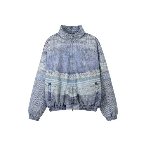 CONP Куртки Пальто Унисекс Кружево Деним