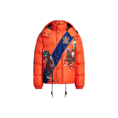 Polo Ralph Lauren Пуховик Мужской Оранжевый