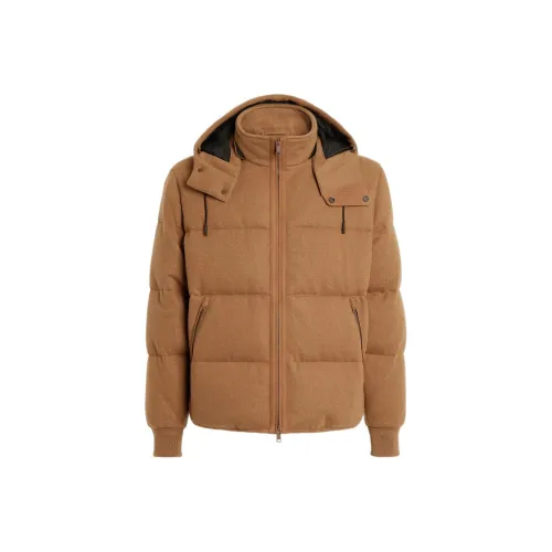 Zegna FW22 Down Jacket Men's Brown