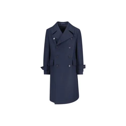 Caruso Синий Мужской Пальто