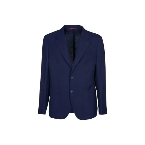 Fay Синий Мужской Бизнес-костюмы