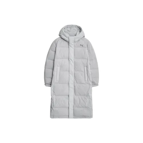 PUMA Серый Мужской Пуховик