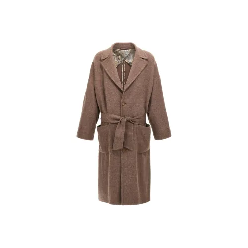 ETRO Бежевый Мужской Пальто