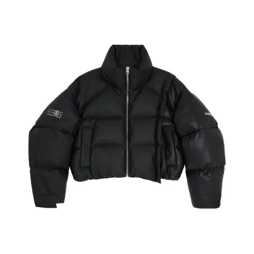 MM6 Maison Margiela совместный бренд Mm6 X CHENPENG Co Фирменный черный Мужской пуховик