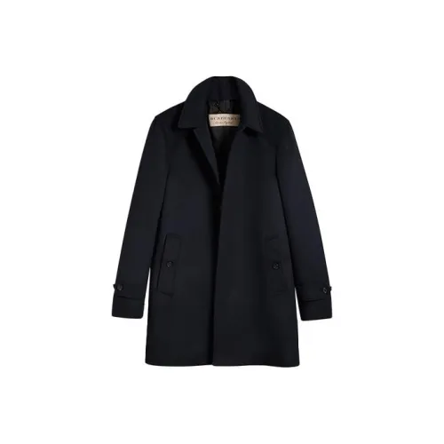 Burberry Пальто Мужское Морской Синий