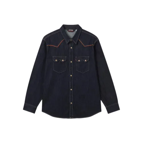 Levi's Denim Jacket Men's Dark Blue