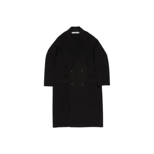 ACNE STUDIOS Черное мужское пальто