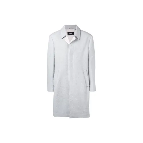 RAF SIMONS Серый Мужской Пальто
