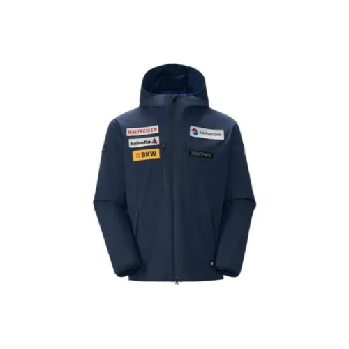 DESCENTE SWISS SKI Унисекс Объемные куртки (пуховики)