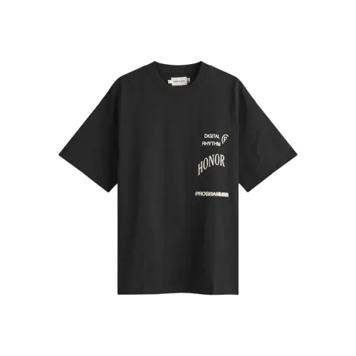 HONOR THE GIFT Черные Мужские T-Рубашки