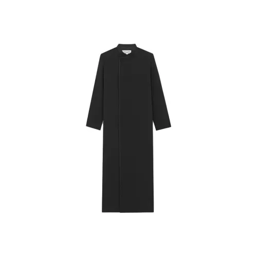 SAINT LAURENT SS23 Пальто Мужское Черное