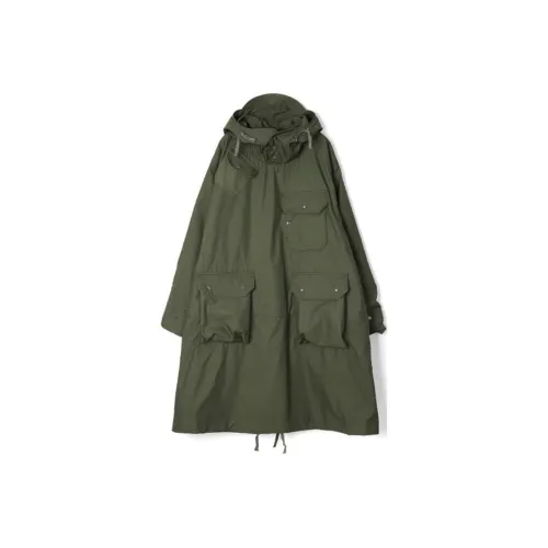 Engineered Garments Collaboration Зеленое Мужское Пальто