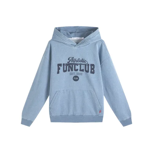 FUN FW24 Толстовка Мужская Джинсовый Синий