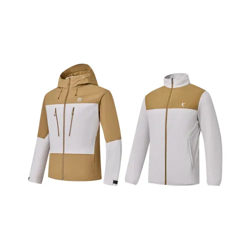 QIAODAN Mountain God Series Лунный камень Мужская ветровка