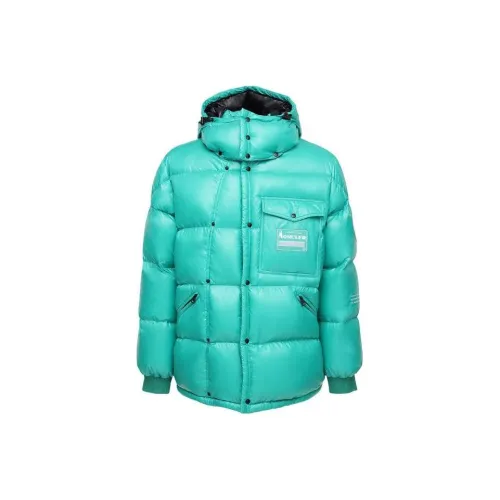 MONCLER GENIUS x FRGMT Пуховик Зимний Мужской Озерно-голубой