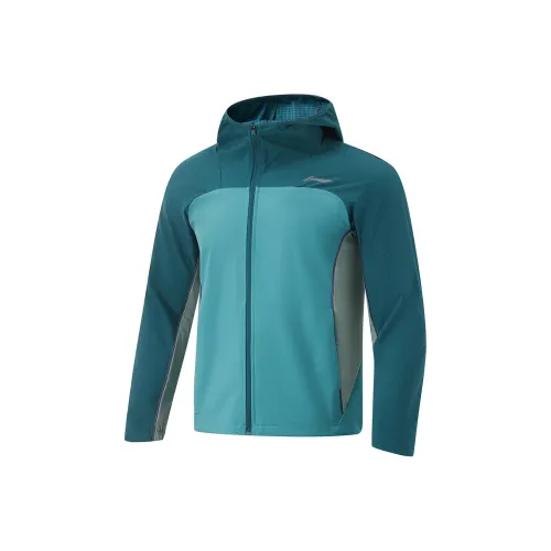 LINING RUNNING Collection Куртки Пальто Мужской Каменно-зеленый Стрекозиный Зеленый Серый Пена Зеленый