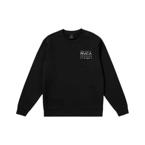 RVCA Мужские черные свитшоты