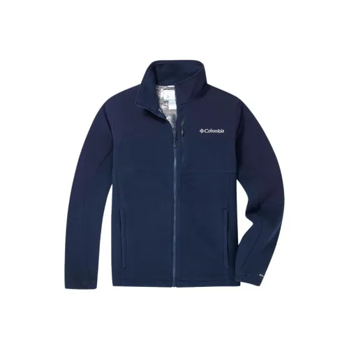Columbia Темно-синий Мужской Бархатные Куртки