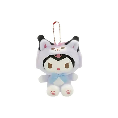 Санрио x SWIMMER Талисман Kuromi Талисман Куклы Плюшевый Подвеска Трубы Высокие