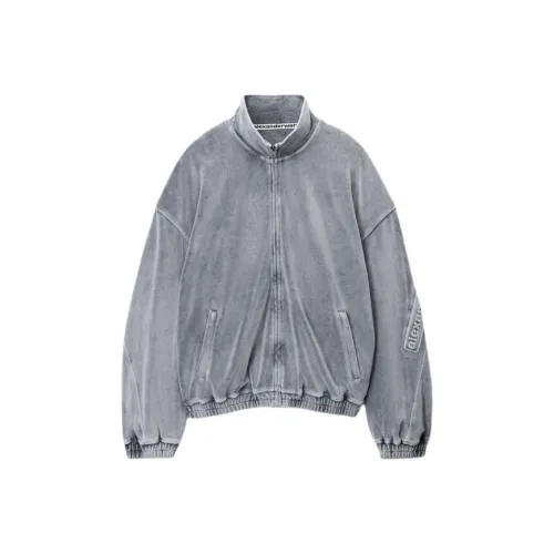 Alexander Wang FW24 Куртки и Пальто Унисекс Washed Charcoal