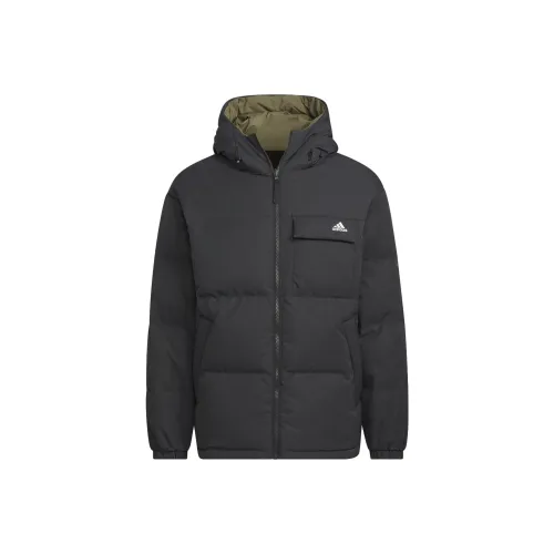 Adidas Мужские Черные Пуховики