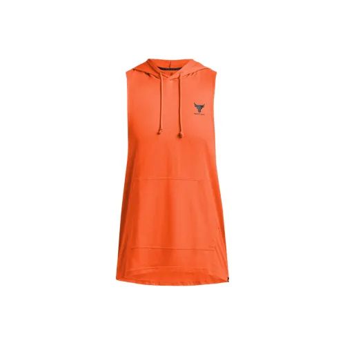 Свитшот Under Armour ProjectRock FW24 Мужской Оранжевый Черный