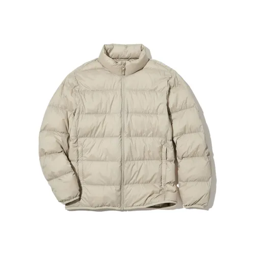 UNIQLO Пуховик Мужской Светлый Бежевый