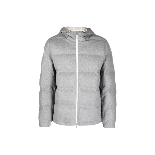 BRUNELLO CUCINELLI Серый Мужской Куртки
