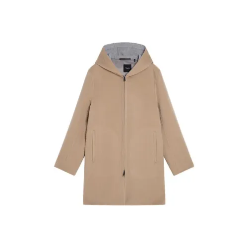 THEORY Желтое Мужское Пальто