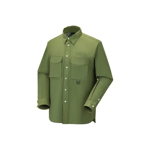 JACK WOLFSKIN City Outdoor Collection Мшисто-зеленый/5107 Мужская защита от солнца Одежда