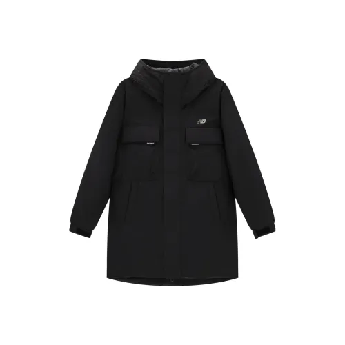 New Balance совместный пуховик унисекс черный