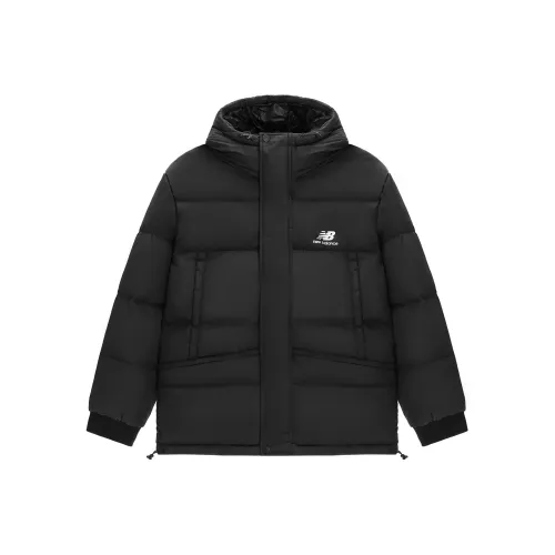New Balance совместный бренд Зимний утепленный Черный Мужской Пуховик