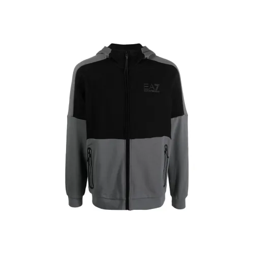 EMPORIO ARMANI EA7 Куртки и Пальто Мужской Серый